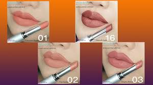 19 warna lipstik wardah long lasting