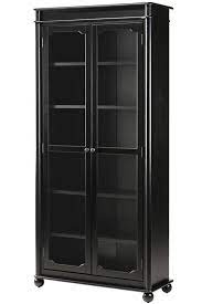 Bookcase W Glass Doors Bookcase With