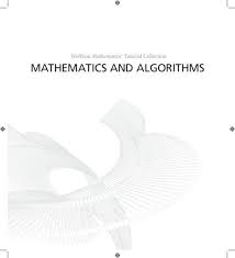 Mathematica Tutorial Mathematics And