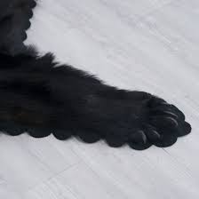 You will find the first 100 foots converted to centimetres. 6 Feet 5 Inches 196 Cm Black Bear Rug 15076500139