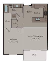 One Bedroom Floor Plans Aristos