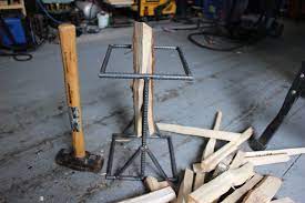 In this video i will show you how to build a kindling cracker / log splitter from rebar.the cracker/splitter was made entirely out of reclaimed rebar pieces. How To Make A Kindling Splitter 4 Steps With Pictures Instructables