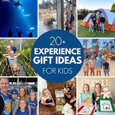 experience gifts ideas for kids
