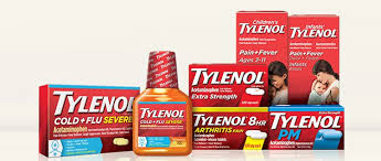 tylenol active ing dosage