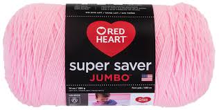 Red Heart Super Saver Yarn Petal Pink Walmart Com