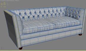 fiona super luxe queen sleeper sofa 3d