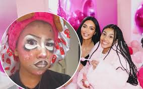 her makeup skills in new viral video
