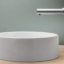 Tubular Touchless Wall Mounted Faucet