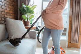 safely clean your house while pregnant