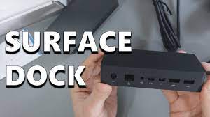 surface dock features unboxing