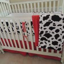 the cowhide baby bedding set babylovin