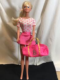 barbie 1976 head 1966 body blond pink