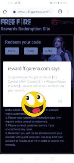 Redeem the codes free fire on this website: Garena Free Fire Redeem Code 2021 Itech