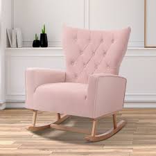 upholstered rocking chair nursery