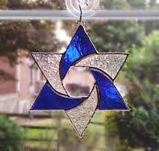 Stained Glass Star Suncatcher Star Of