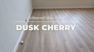 lifeproof dusk cherry luxury vinyl