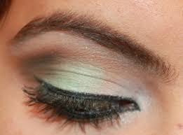 mint brown eye makeup tutorial