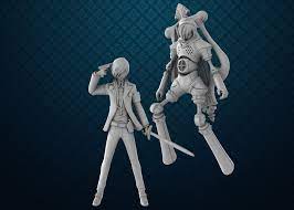 STL file Protaganist and Orpheus (Persona 3)・Design to download and 3D  print・Cults