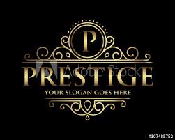 Prestige Logo Prestige Logo Icon Vector Template Buy This Stock