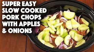 This recipe does differ from some other pork chop preparations on account of autoimmune protocol. Super Easy Slow Cooker Pork Chops With Apples And Onions Youtube