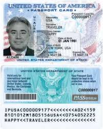 The united states passport card is an official national identity and limited travel document issued by the united states federal government in the size of a credit card. Types Of Border Crossing Documention Ezbordercrossing