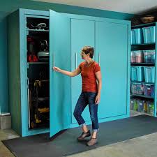 build oversized garage storage cabinets