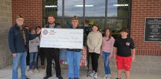 vfw post 3246 donates to hackler