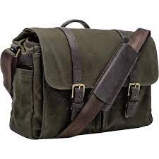 Vintage military leather canvas laptop bag messenger bags medium. Ona Brixton Camera Laptop Messenger Bag Ona5 013olv B H Photo