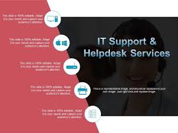 It Support And Helpdesk Services Ppt Ideas Template