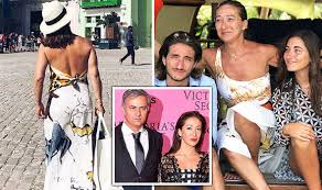 Моуринью жозе / jose mourinho. Jose Mourinho Wife Matilde Faria Stuns In Backless Dress In Rare Family Snaps Celebrity News Showbiz Tv Express Co Uk