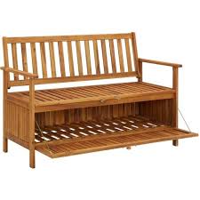 vidaxl garden storage bench 120 cm