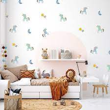 Wall Stickers Cute Unicorn Decals