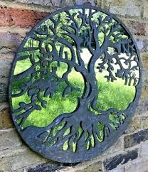 Tree Of Life Garden Mirror Ornament