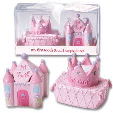 first tooth and curl keepsake set