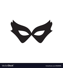 masquerade mask logo design template