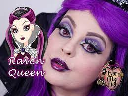 ever after high raven queen makeup