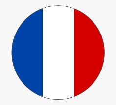 The flag of france features a design of tricolor bands of that run vertically. Flag Of France Language French Translation French Flag In A Circle Hd Png Download Kindpng
