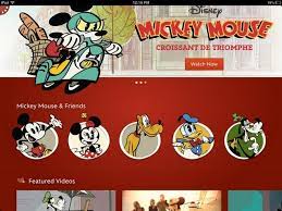 mickey mouse other disney cartoons to ios