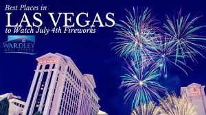 las vegas to watch july 4th fireworks