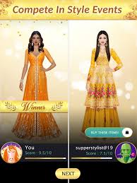 indian fashion dressup stylist on the