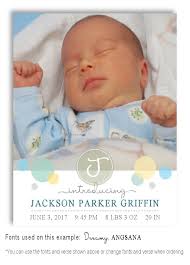 Birth Announcement Photo Magnets 15