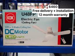 new kdk u48fp 48 dc led ceiling fan