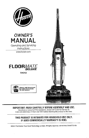 hoover floormate deluxe fh40162