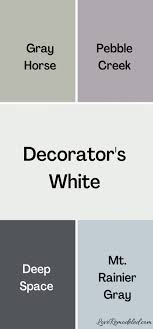 decorator s white by benjamin moore