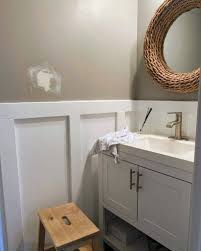 powder room decorating on a budget