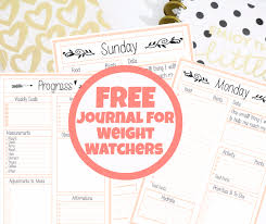 44 Interpretive Weight Watchers Points Plus Tracker Sheets