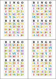 Dibujos para colorear de verano. Bingo De Multiplicaciones Para Imprimir Tabla De Multiplicar Para Imprimir Bingo Para Imprimir Aprender Las Tablas De Multiplicar