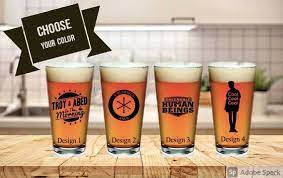 Personalized Pint Glasses