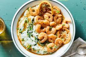 new orleans bbq shrimp grits with