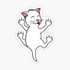 Aboz ewwantzdeviantartcom monkey shrugging white hands. White Cat Hands Meme Gifts Merchandise Redbubble